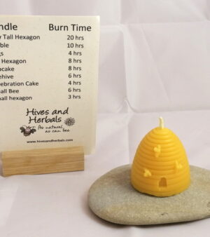 Handmade Beeswax Candle - Beehive (160-007)