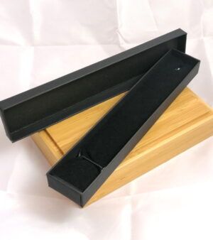Long Black Gift Box for Pendants and Necklaces