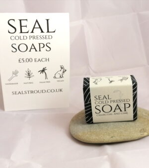 SEAL Cold Pressed Soap - Charcoal and Lime