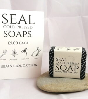 SEAL Cold Pressed Soap - Neroli and Pink Clay