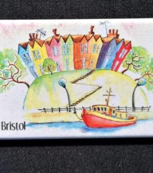 Bristol magnet - Colourful Houses