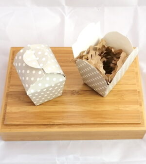 Mini Gift Box - Domed Polka Dot
