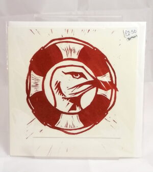 Original Greeting Card - Seagull in Lifebuoy
