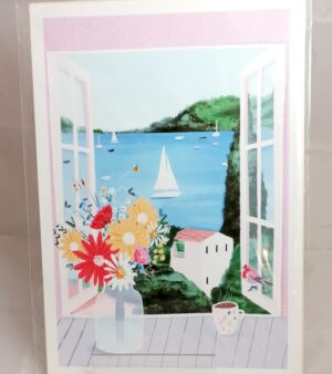 Original Unframed A4 Print - View of The Lake