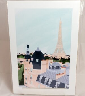 Original Unframed Print - Paris