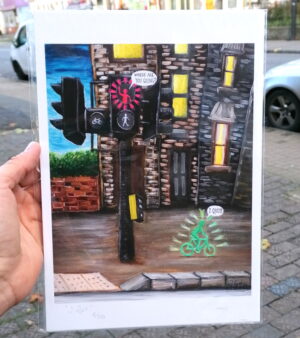 Unmounted Giclée Print - I Quit