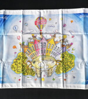 Bristol Themed Tea Towel - Buzzing Bristol