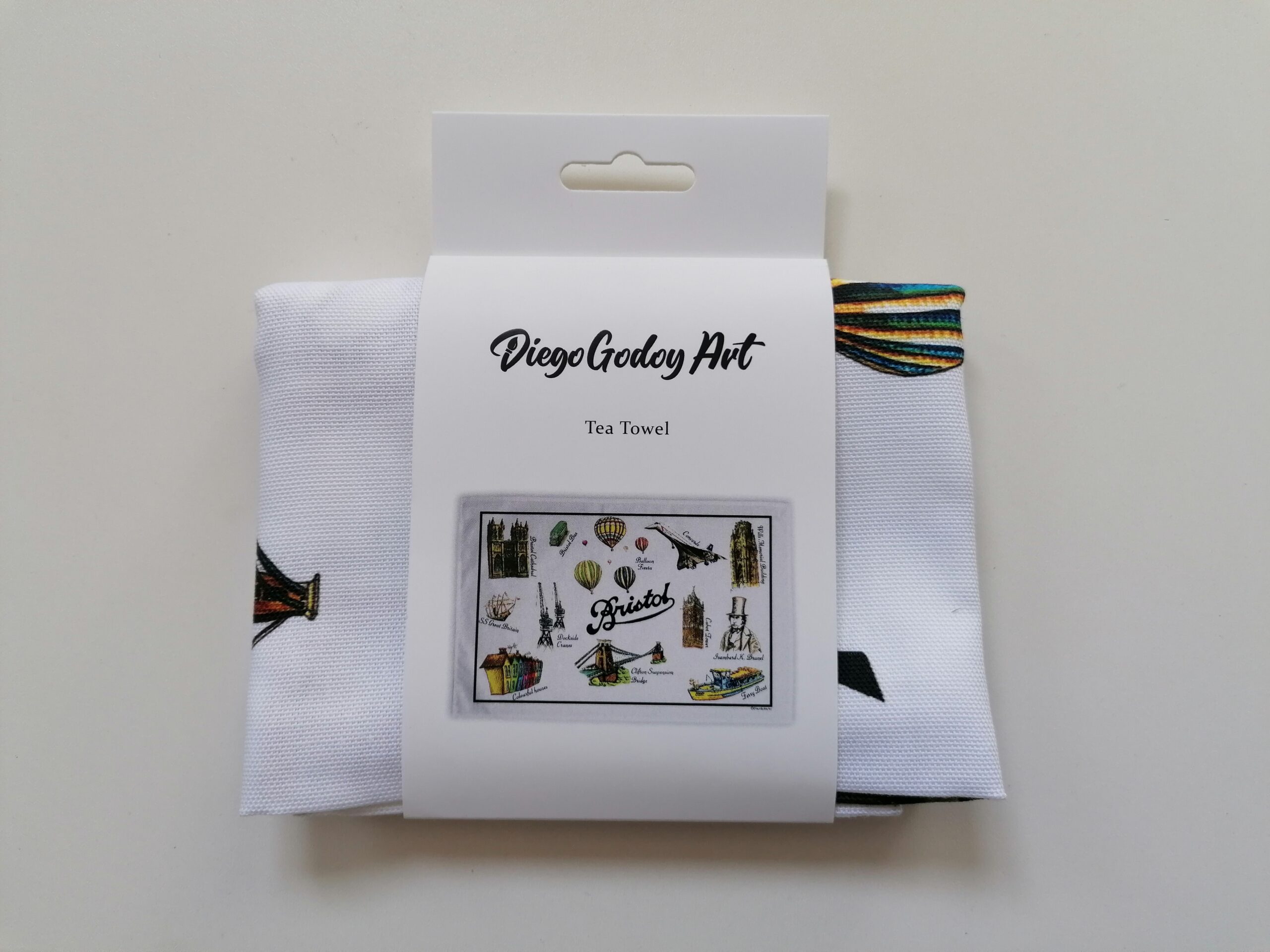 Bristol Themed Tea Towel - Bristol's Best - Image 2