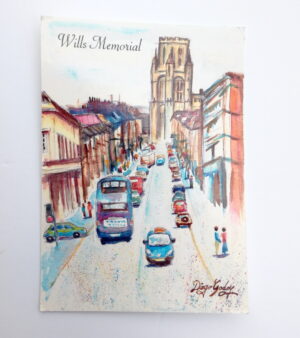 Original Bristol Postcard - Will's Memorial