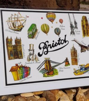 Original A6 Greeting Card - Bristol's Best
