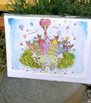 Original Greeting Card - Buzzing Bristol
