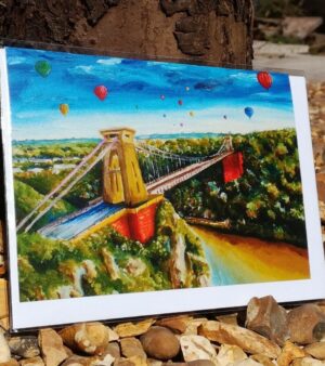 Original Greeting Card - Clifton Suspension Bridge