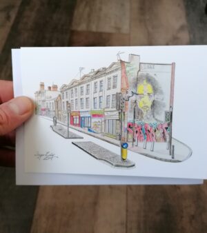 A6 Bristol Greeting Card - Stokes Croft
