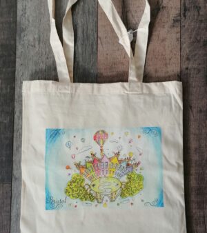 Bristol Themed Tote Bag - Buzzing Bristol