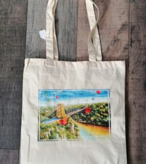 Bristol Themed Tote Bag - Clifton Suspension Bridge