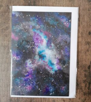 A6 Greeting Card - Galaxy