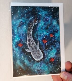 A6 Greeting Card - Whaleshark