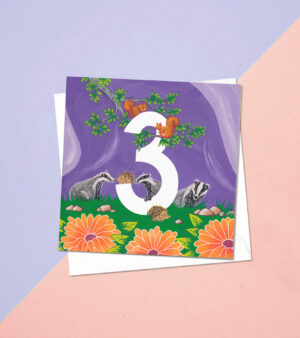 Original Greeting Card - Birthday - Three