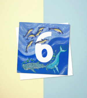 Original Greeting Card - Birthday - Six