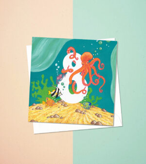 Original Greeting Card - Birthday - Eight