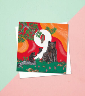 Original Greeting Card - Birthday - Nine