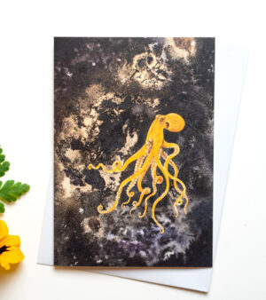 A6 Greeting Card - Gabriel (Octopus)