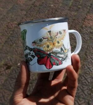 Enamel Mug - Moth