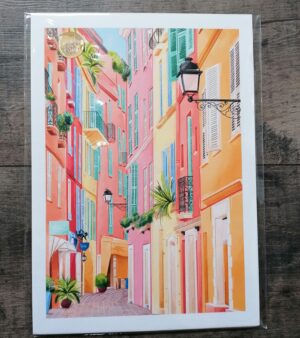 Original Unframed A4 Print - Monaco