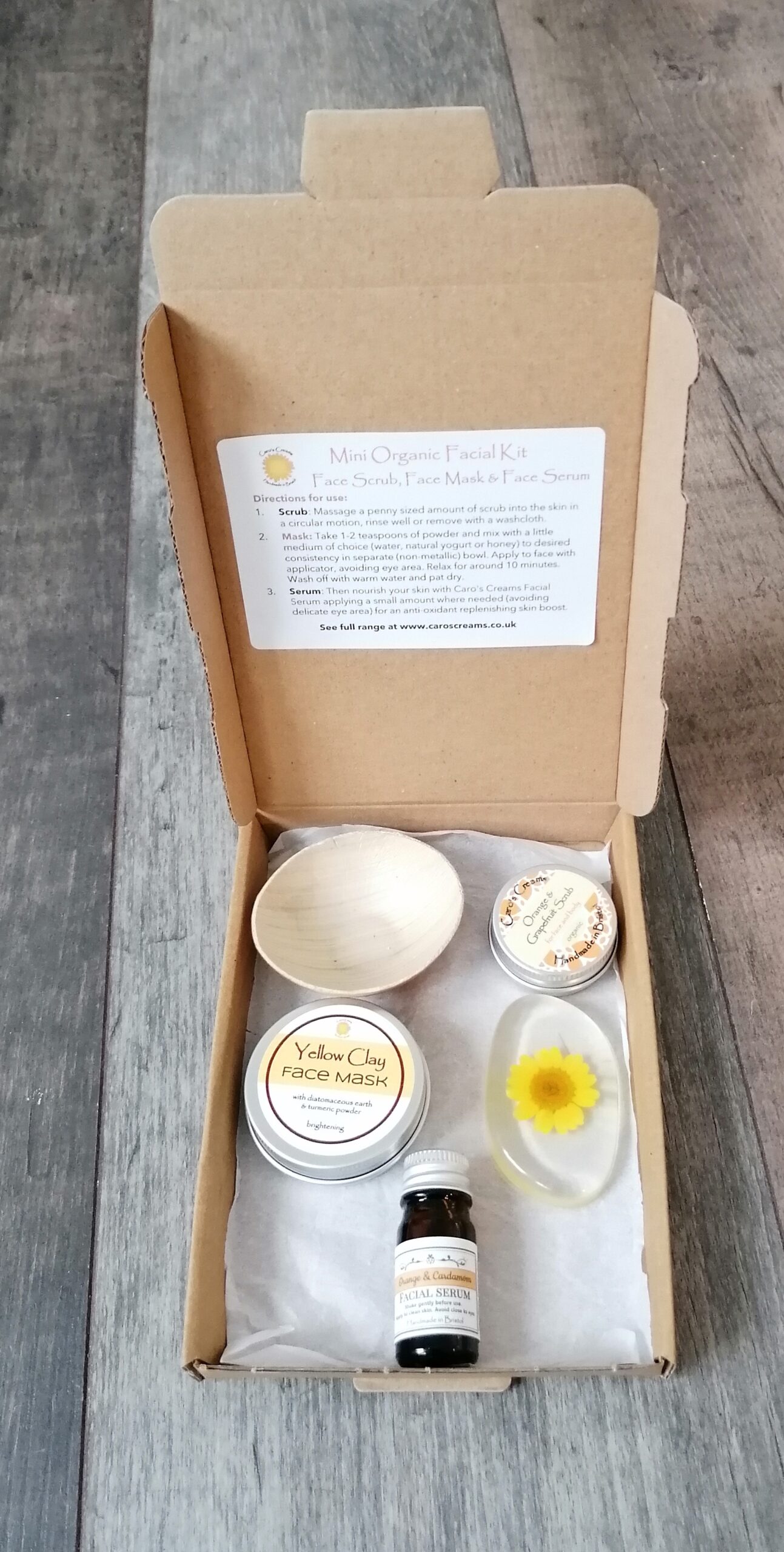 Original Vegan Facial Gift Set - Orange