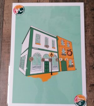 Original Unframed A3 Print - Small Bar
