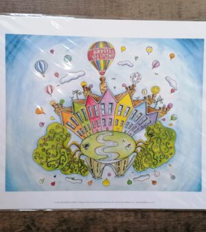 Unmounted 11" x 14" Open Edition Print - Buzzing Bristol