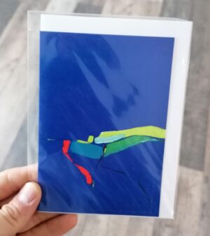 A6 Original Artwork Greeting Card - Edge of Light