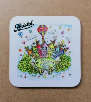 Bristol Coaster (MDF)- Buzzing Bristol