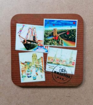 Bristol Coaster (MDF) - Bristol Stamps