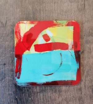 Original Abstract Coaster - Joy