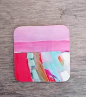 Original Abstract Coaster - Suffolk Wheatfields