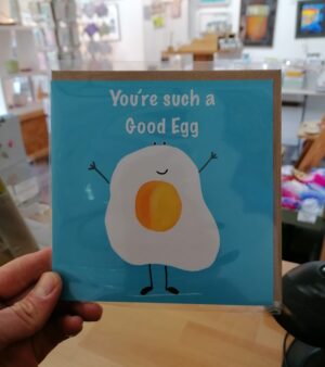 Square Greeting Card - You're Such a Good Egg