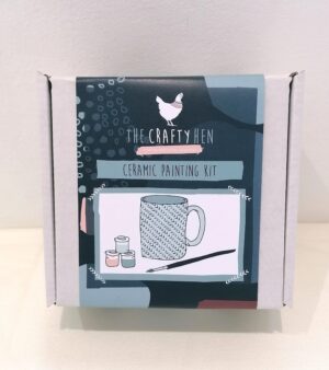 Ceramic Mug Kit - With Heart Decoration