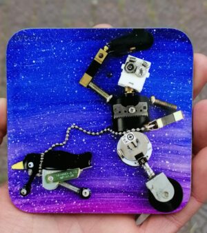 Robot Coaster - Space Walkies (No Border)