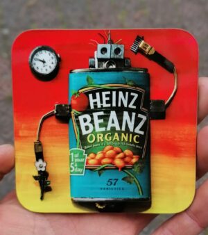 Robot Coaster - Heinz Beans Robot - "The Date" (No Border)