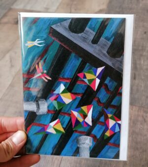 5" x 7" Greeting Card - Fusion - By Artist Paul Saville
