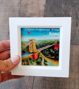 Small Framed Bristol Picture - Clifton Suspension Bridge