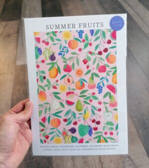 A4 Print - Summer Fruits (AP009)