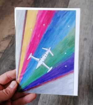 5" x 7" Greeting Card - Star Ark - By Artist Paul Saville