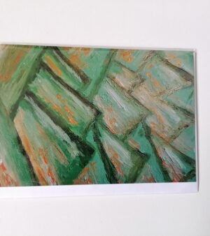 5" x 7" Greeting Card - Jungle Green Daydream - By Artist Paul Saville