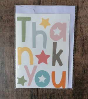 A6 Greeting Card - Thank You - ABB093