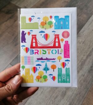 A6 Greeting Card - Bristol Landmarks - ABB105