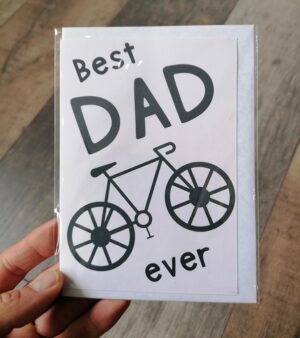 A6 Greeting Card - Best Dad Ever - ABB104