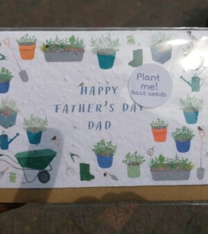A6 Plantable Card - Father's Day Garden (GC066S)