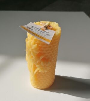 Handmade Beeswax Candle - Bouquet (9.5cm Tall) 160-091